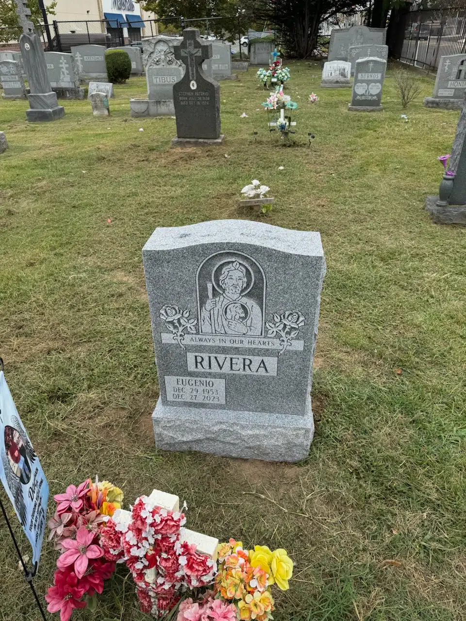 Granite Headstone hand-carved by NJ Memorial Headstones in NJ — image 4