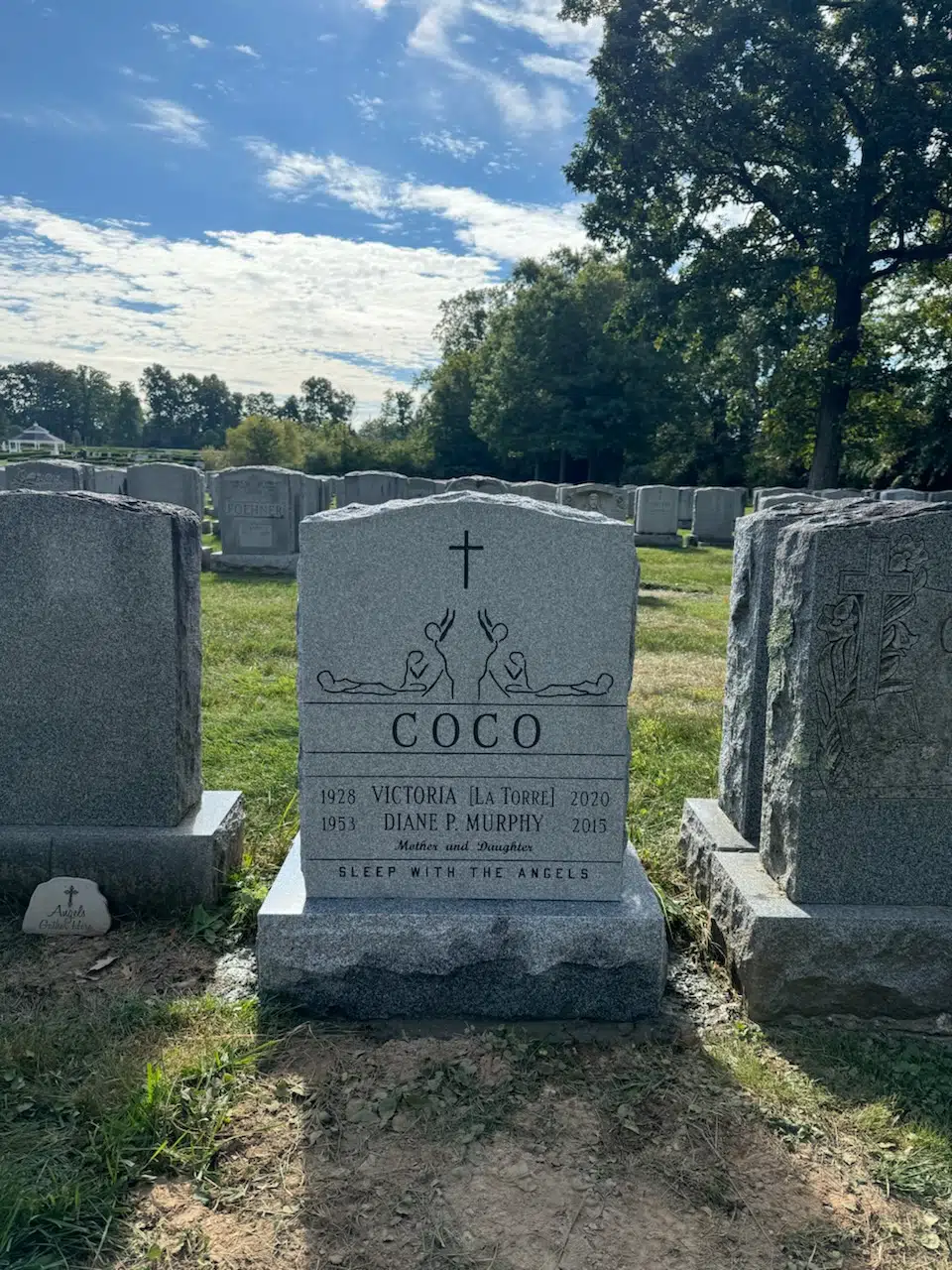 Granite Headstone hand-carved by NJ Memorial Headstones in NJ — image 6