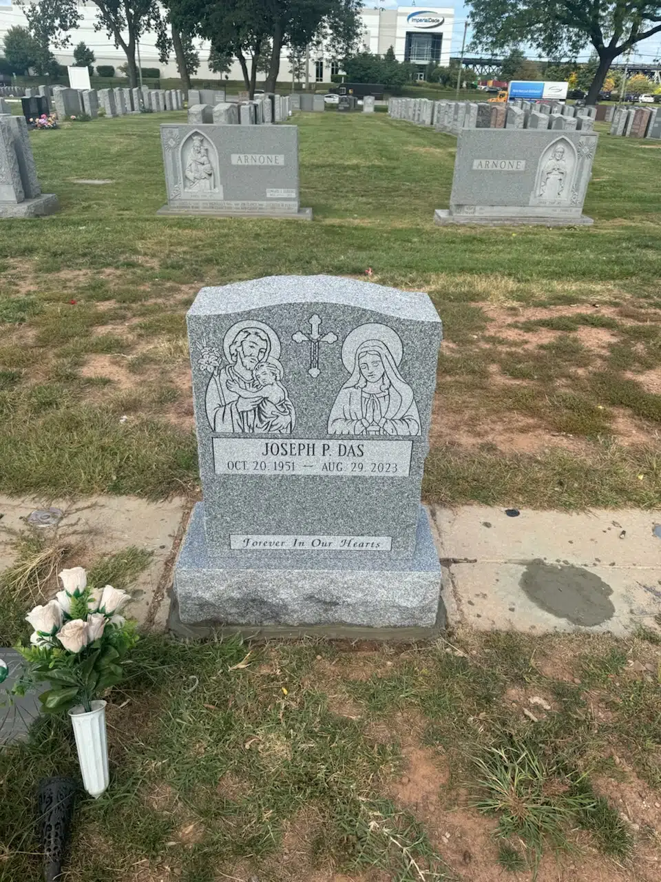 Granite Headstone hand-carved by NJ Memorial Headstones in NJ — image 7